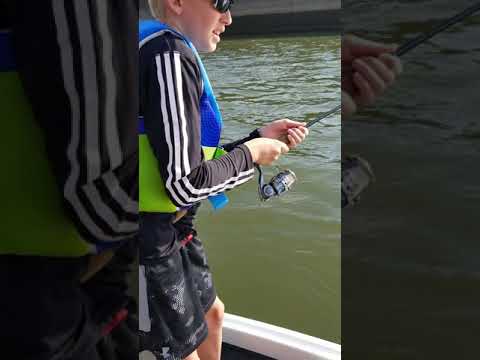 Colin catches 20 lb. Rock fish