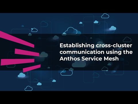 Establishing cross-cluster communication using the Anthos Service Mesh