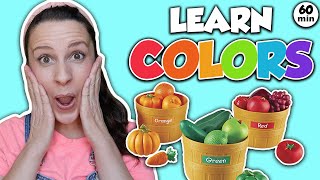 Learn Colors Fruits and Vegetables with Ms Rachel 