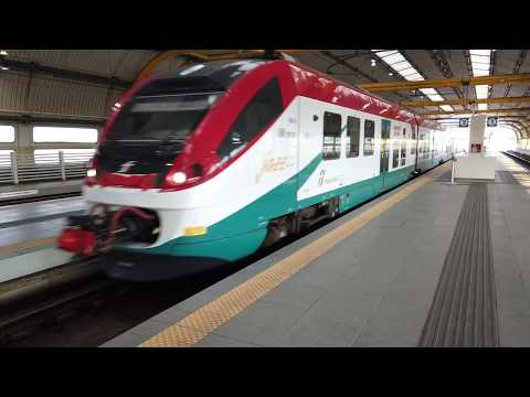 Leonardo Express JAZZ ETR.324 ETR.425 Ein und Ausfahrt Fiumicino Aeroport