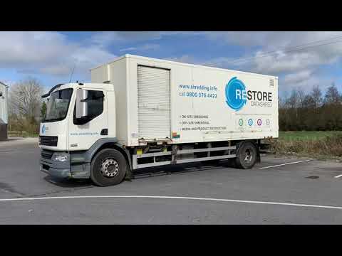 UNRESERVED 2010 Daf XF FTS105.460 ES HRS Box Truck - EU10DKF