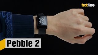 Pebble 2 + Heart rate (Black) - відео 1