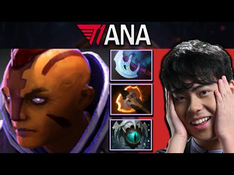 Anti-Mage Dota 2 7.32 Gameplay T1.Ana with Battlefury - Eye of Skadi - TI12
