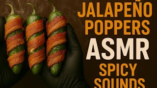 🌶️ ASMR Make Jalapeño Poppers: Spicey, Hot (Bonus Footage; Slicing & Storing Fresh Jalepenos ASMR!)