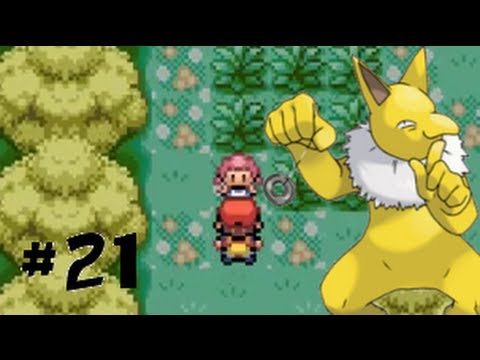 Let's Play Pokémon Leaf Green Part 21 : Hypno the Pedophile and Biker Gang