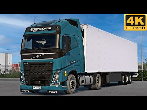 4K | ETS2 1.45 | Promods | Volvo FH13 460 | Erfurt 🇩🇪 󠁧󠁢󠁳󠁣 - Burg auf Fehmarn 🇩🇪