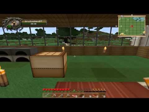 MINECRAFT FTB Unleashed Together - Episode 2 - Schaffe Schaffe Häusla Baue  [German/HD]