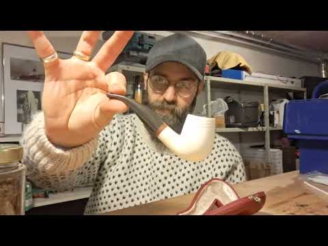 Pipe Of The Day #7 - YTPC, Meerschaum Pipe, Rattrays Black Mallory, Nørding Pipe Available