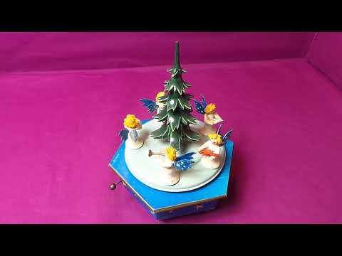 Steinbach ralte Spieluhr Nr.062 - seltenes Sammlerstück aus dem Erzgebirge