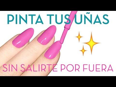 Cómo pintarse las uñas sin salirse por fuera en 5 pasos
