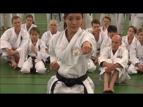 World Champion RIKA USAMI Teaching Kata (KOSOKUN SHO)