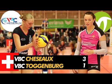 VBC Cheseaux - Volley Toggenburg LNA 2023-24 🇨🇭