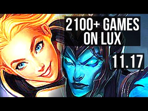 LUX & Senna vs KALISTA & Rakan (ADC) | 4/1/13, 2.5M mastery, 2100+ games | KR Master | v11.17