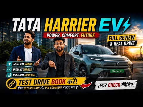 Tata Harrier EV review video