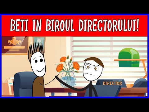 BETI IN BIROUL DIRECTORULUI - D'ALE LU' GIGI