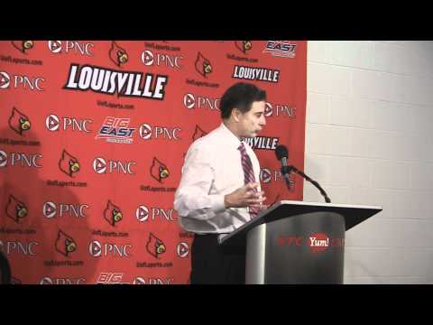 Rick Pitino Postgame Press Conference South Florida 2-29-12