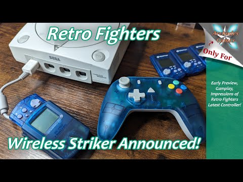 The Wireless Striker DC From Retro Fighters Is Coming And It Is Perfection!