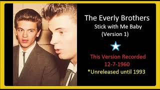 The Everly Brothers - Stick with Me Baby &#39;Version 1&#39;