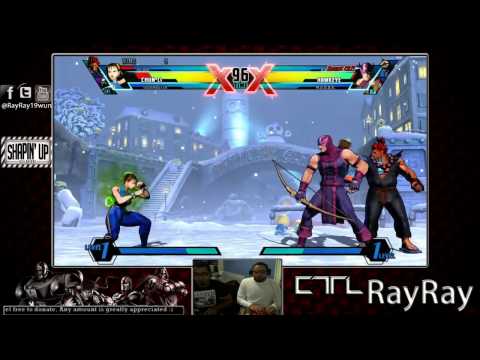 UMvC3 - CTRL RayRay (Chun) vs Punisher