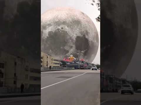 , title : 'تخيل القمر ينزل على الارض 😧 #شائع_على_يوتيوب'