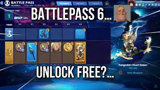 HOW TO GET THE BRAWLHALLA BATTLEPASS 6 FOR FREE ?