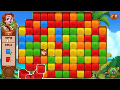 Lost Island Blast Adventure Level 4 No Boosters