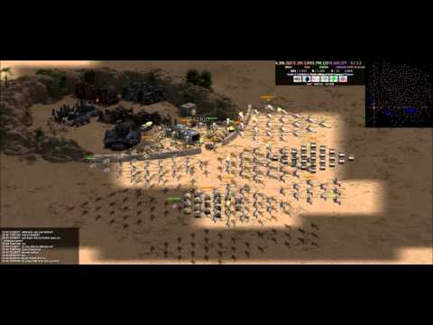 Alpha Wars: Base Attack 26 Flaks vs a lot of helis and some howies