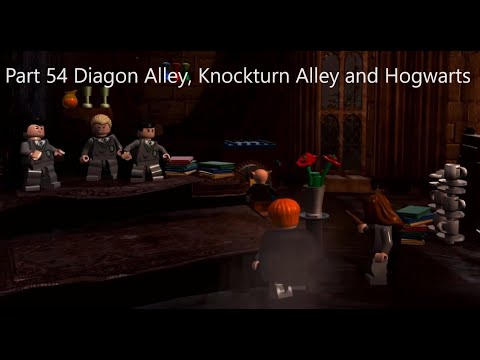 Lego Harry Potter Years 1-4 Part 54 Free Roam Of Diagon Alley, Knockturn Alley And Hogwarts