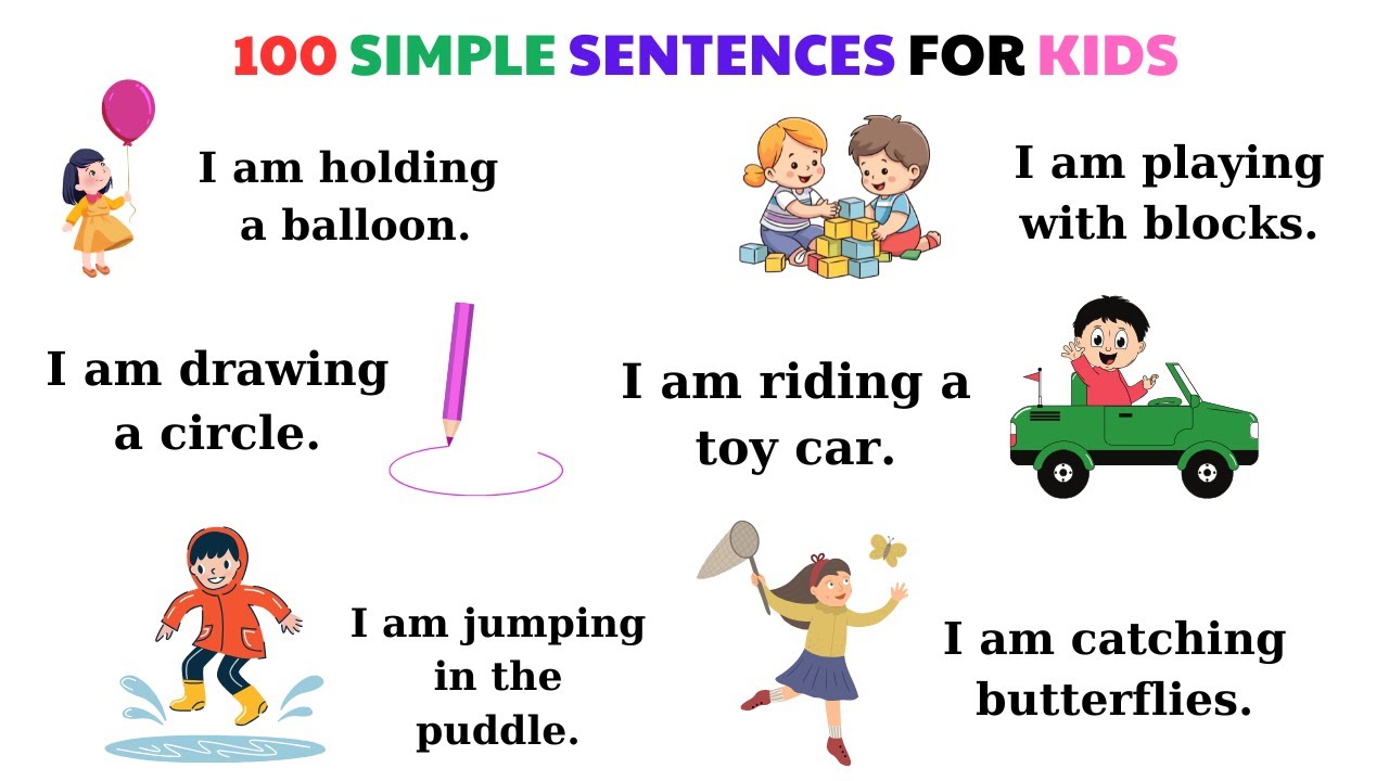 English For Kids | 100 Common Daily Use English Sentences | Speak English with Kids | #speaking
