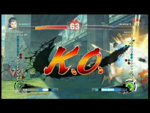 SSF4(XBOX360) Replay - Uryo(Sakura) VS Tokido(Akuma) Part2