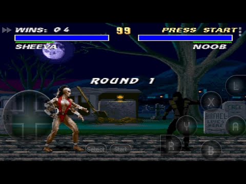 Ultimate Mortal Kombat 3 Deluxe (MSU-1) hack (SNES) Sheeva Playthrough.
