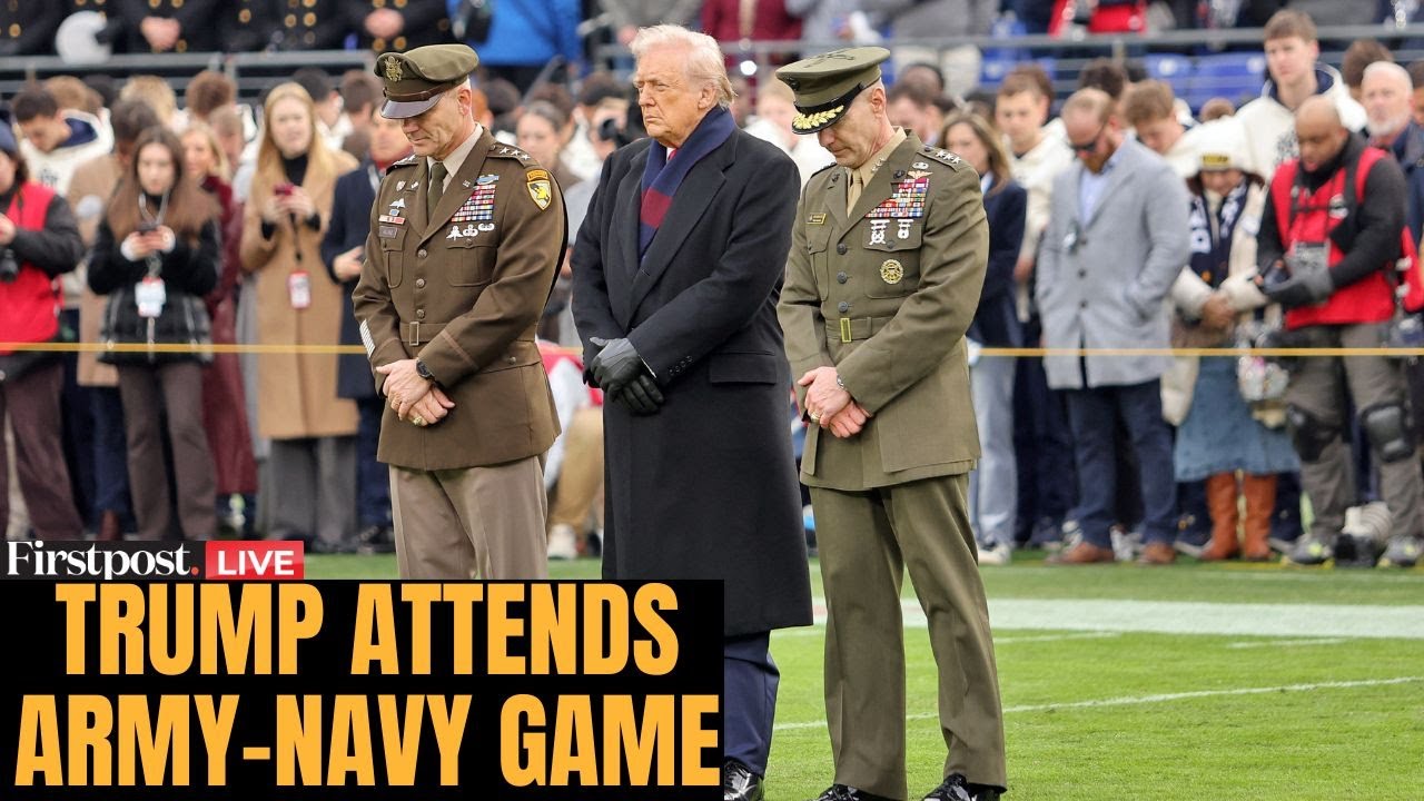 LIVE: Trump Cheered at Army–Navy Game, Leads Coin Toss After Syria Attack Condemnation | N18G