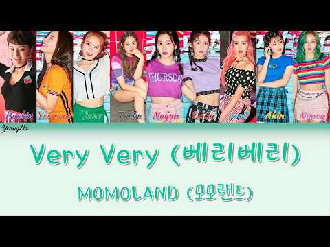 [Han/Rom/Eng]베리베리 (Very Very) - 모모랜드 (MOMOLAND) Color Coded Lyrics