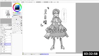 何も考えずにツラのいい女を描きたい