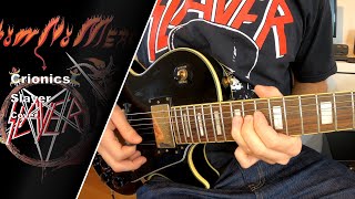 Music video thumbnail preview for Slayer - Crionics - Guitar Cover w/Solos (+Tabs) by Sacrifice