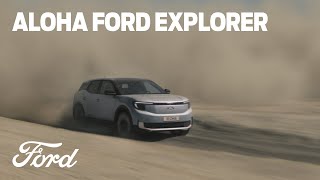 Ford introduced the electric Explorer on the Volkswagen platform