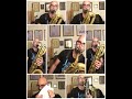 Greenetones by Albert Rivera for 5 baris, 1 bass clarinet and paper.