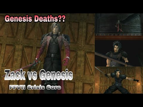 Zack vs Genesis/Genesis Death |Final Fantasy VII Crisis Core