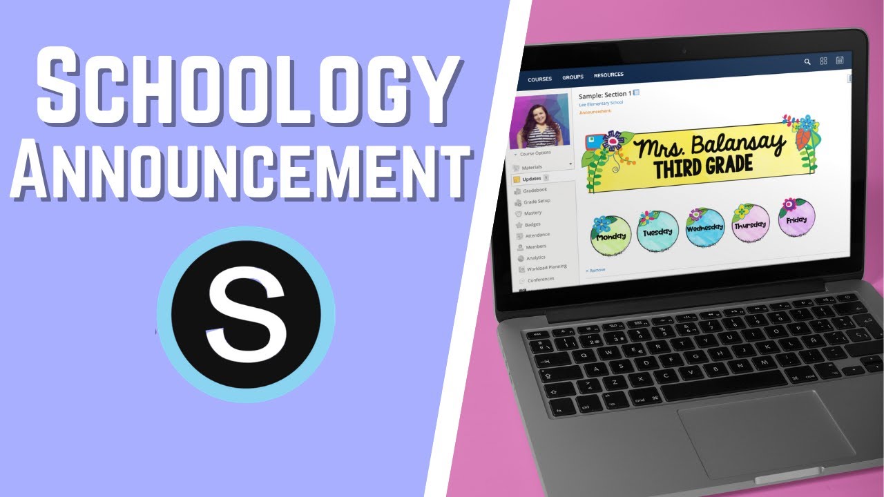 How to Add Interactive Announcements on Schoology