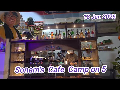 Camp 5 Cafe Visit ☕ | Snacks & Stupa Renovation Update😍😍