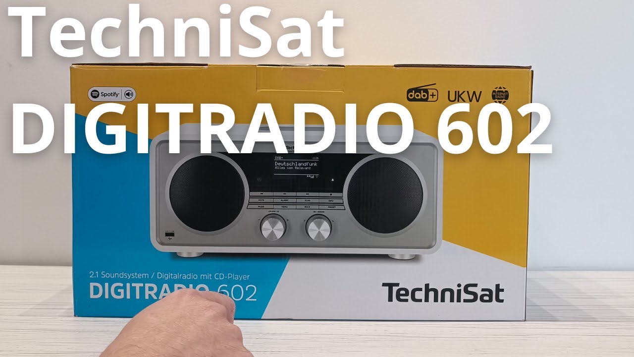 TechniSat DIGITRADIO 602 - wieża stereo, DAB+, radio internetowe, CD, Bluetooth, Spotify, - recenzja