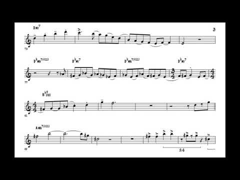 Wynton Marsalis -- Delfeayo's Dilemma [Full Transcription]