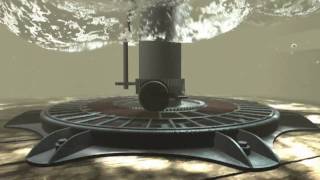 preview picture of video 'Fontaine'sche Wasserturbine Roesrath (BRD)'