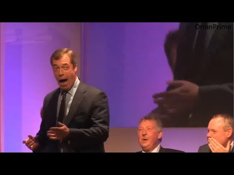 Nigel Farage speech from Bournemouth. Leave Means Leave rally - 15th October 2018