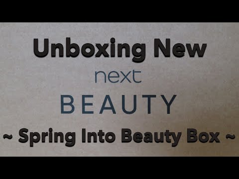 UNBOXING ~SPRING INTO BEAUTY BOX~ by NEXT Beauty