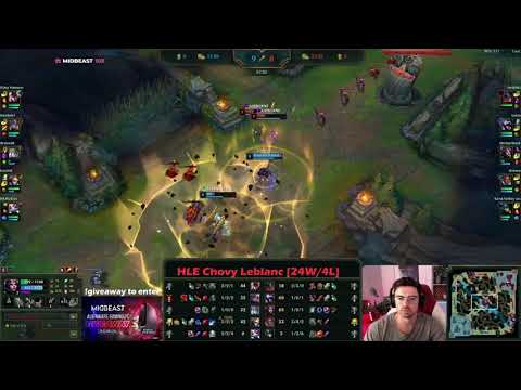 INSANE Chovy 1v2 Leblanc Outplay