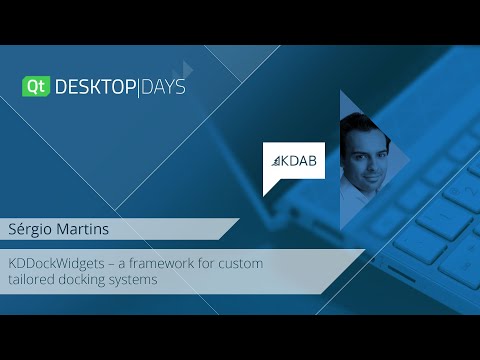 QtDD - KDDockWidgets - a Framework for Custom Tailored Docking Systems