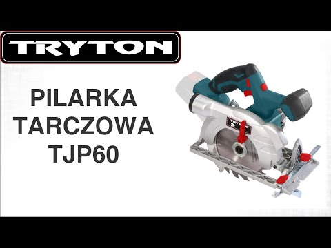 Tryton Diskinis pjūklas, akumuliatorinis, be įkroviklio Sistema 20V video