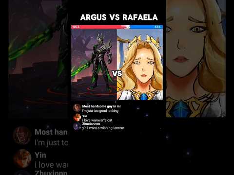 Argus Vs Rafaela 😲 #mlbb #shorts #argus