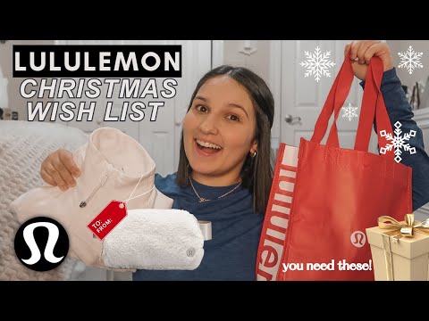 THE BEST LULULEMON PRODUCTS FOR WINTER - CHRISTMAS...